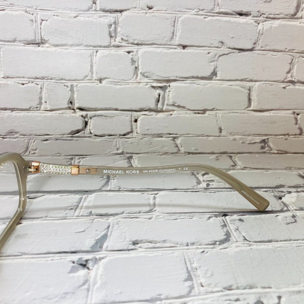 Michael Kors Women Rectangle Gray Eyeglasses Glasses Frames NWOT - Picture 10 of 12